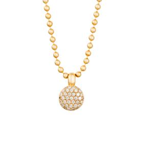 Gelbgold, Halsschmuck, Bron Stardust Anhänger 8HG3385BR