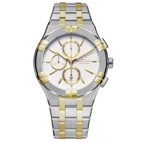 Unisex, Maurice Lacroix Aikon Quartz Chronograph  Duotone AI1118-PVY03-130-1