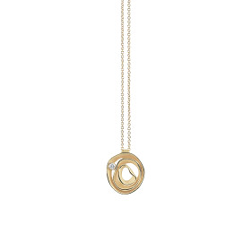 Gelbgold, Halsschmuck, Cammilli Dune Halskette GPE2442U