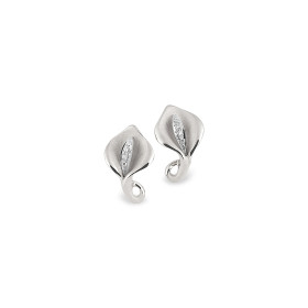 Weißgold, Ohrringe, Annamaria Cammilli Calla Ohrringe GOR0855W