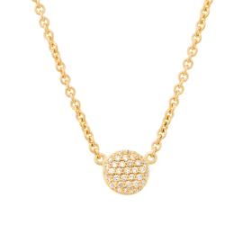 Gelbgold, Halsschmuck, Bron Stardust Halskette 8CG4396BR