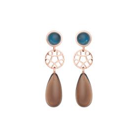 Roségold, Ohrringe, Bron Toujours Ajour Ohrschmuck 8OR4819TLCSQD