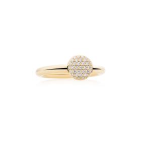 Gelbgold, Ringe, Bron Stardust Ring 8RG4717BR