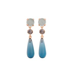 Roségold, Ohrringe, Bron Catch Ohrschmuck 8OR4858AQCNKTLD