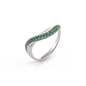 Weißgold, Ringe, Annamaria Cammilli Velaa Color Ring GAN3331V05W
