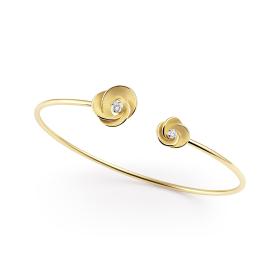 Gelbgold, Armschmuck, Annamaria Cammilli Desert Rose Armspange GBR3235U
