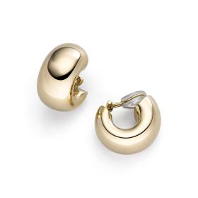 Gelbgold, Ohrringe, IsabelleFa Ohrclips "Cercle 26" 00947-CLIP-GG
