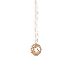 Roségold, Halsschmuck, Cammilli Dune Anhänger GPE2442J