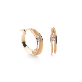 Roségold, Ohrringe, Annamaria Cammilli Dune Ohrringe GOR3663J