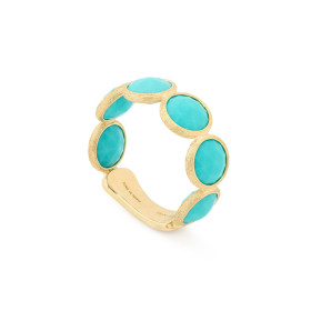 Gelbgold, Ringe, Marco Bicego Jaipur Color Ring, Ref: AB675 TU01 Y