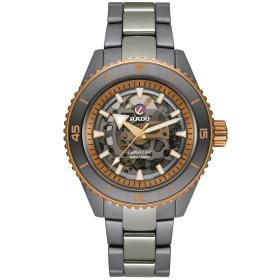 Herrenuhr, Rado Captain Cook High-Tech Ceramic Skeleton R32148162