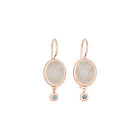 Roségold, Ohrringe, Bron Sushi Ohrschmuck 8OR4862AQCIBR