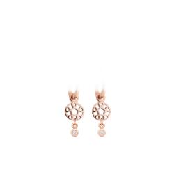 Roségold, Ohrringe, Bron Toujours Ajour Ohrschmuck 8OR4840BR