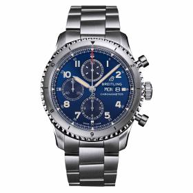 Herrenuhr, Breitling Aviator 8 Chronograph 43 A13316101C1A1