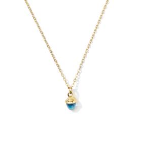 Gelbgold, Halsschmuck, Tamara Comolli myMIKADO Halskette Swiss Topas N-MM-ToSw-yg