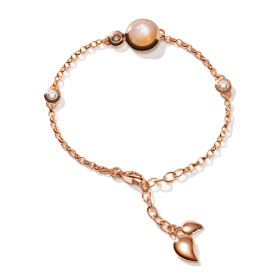         Roségold, Armschmuck, Tamara Comolli BOUTON Mini Chain Armband 'Camel' Small/Medium B-BOU-c-Cam-sm-rg