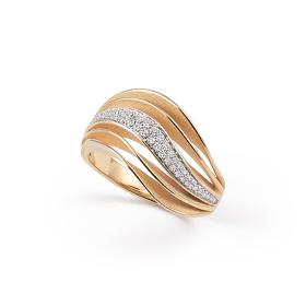 Rotgold, Ringe, Annamaria Cammilli Velaa Pavé Ring GAN3259J