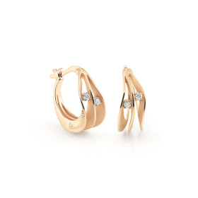 Roségold, Ohrringe, Cammilli Dune Ohrringe GOR3665J