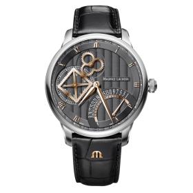 Herrenuhr, Maurice Lacroix Masterpiece Square Wheel Retrograde MP6058-SS001-310-1