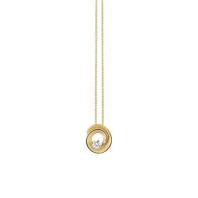 Gelbgold, Halsschmuck, Annamaria Cammilli Dune Assolo Halskette GPE3237U