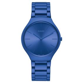 Unisex, Rado True Thinline Les Couleurs™ Le Corbusier Spectacular Ultramarine 4320K R27092622
