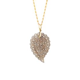 Gelbgold, Halsschmuck, Tamara Comolli INDIA Anhänger medium P-IND-m-Gre-yg