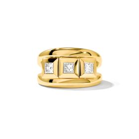 Gelbgold, Ringe, Tamara Comolli CURRICULUM VITAE Ring 3 small R-CV3-s-Pr-yg
