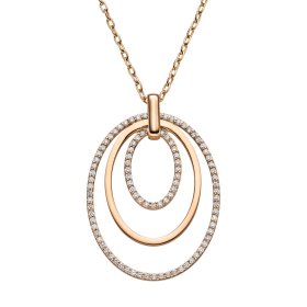 Roségold, Halsschmuck, Leo Wittwer Panta rhei® Anhänger 21-0979173-1000