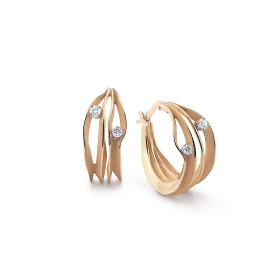Roségold, Ohrringe, Cammilli Dune Ohrringe GOR1242J