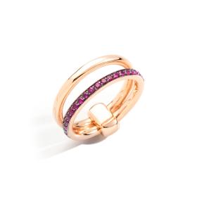 Ringe, Roségold, Pomellato Ring Pomellato Together PAC0100O7BRKRU000