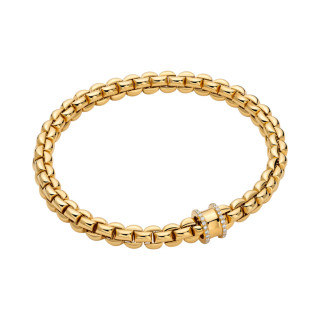 Gelbgold, Armschmuck, FOPE Eka Flex'it Armband, Ref: 72810BX_BB_G_XGX_0XS