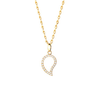 Gelbgold, Halsschmuck, Tamara Comolli SIGNATURE Anhänger Small, Ref: P-Sig-s-pl-yg
