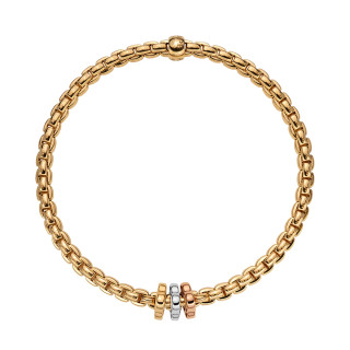 Gelbgold, Armschmuck, FOPE Eka Flex'it Armband, Ref: 73901BX_XX_G_RBG_0XS