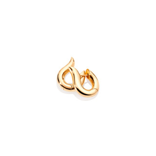 Gelbgold, Ohrringe, Tamara Comolli SIGNATURE Ohrringe Hoop medium, Ref: E-Ho-m-yg