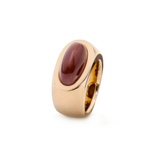 Rotgold, Ringe, Jochen Pohl Mondstein Ring, Ref: 101CS-Mondstein-RG-10,33ct
