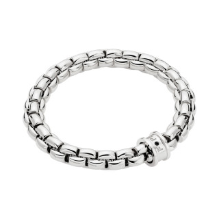 Weißgold, Armschmuck, FOPE Eka Flex'it Armband, Ref: 01M11BX_BN_B_XBX_0XS