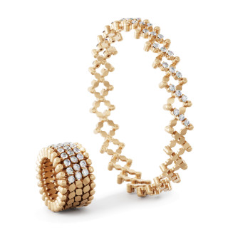 Roségold, Ringe, Serafino Consoli Serafino Multi-Size Ring und Armreif, Ref: S.RB 5HM4 RG WD