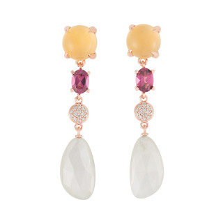 Roségold, Ohrringe, Bron Catch Ohrschmuck, Ref: 8OR4890CIRHBRMW