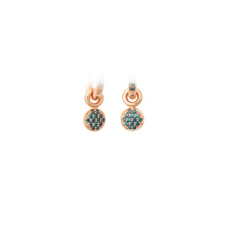 Roségold, Ohrringe, Bron Stardust Ohrschmuck, Ref: 8OR4817IBR