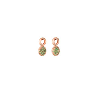 Roségold, Ohrringe, Bron Stardust Ohrschmuck, Ref: 8OR4817TS