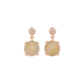 Roségold, Ohrringe, Bron Catch Ohrschmuck, Ref: 8OR4813CBRQRC