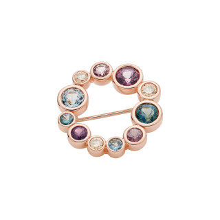 Roségold, Accessoires/Sonstiges, Bron Confetti Brosche, Ref: 8BR1281SPCBR