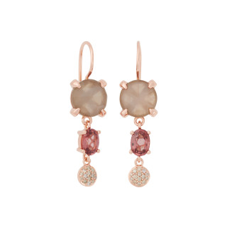 Roségold, Ohrringe, Bron Catch Ohrschmuck, Ref: 8OR4891MGBSPCBR