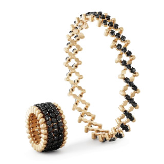 Roségold, Ringe, Serafino Consoli Serafino Multi-Size Ring und Armreif, Ref: S.RB 5M4 RBG BD