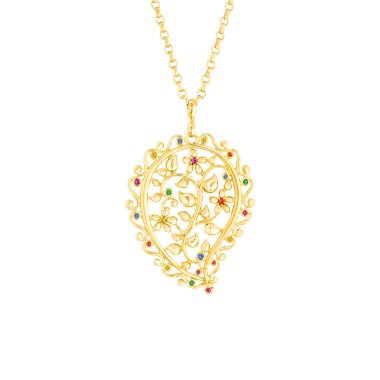         Gelbgold, Halsschmuck, Tamara Comolli INDIA Dream Anhänger 'Candy'