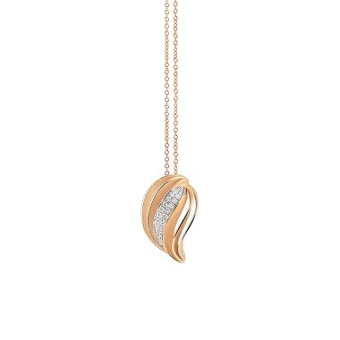 Halsschmuck, Roségold, Annamaria Cammilli Velaa Pavé Collier