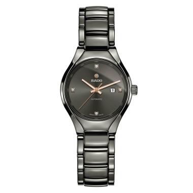 Damenuhr, Automatik, Rado True Automatic Diamonds