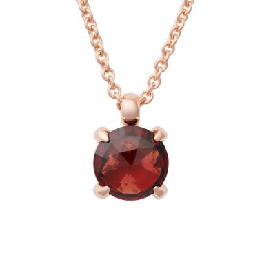 Halsschmuck, Roségold, Bron Catch Anhänger