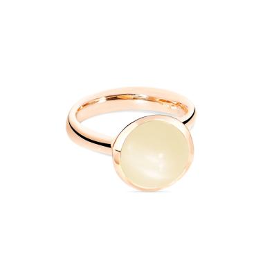 Ringe, Roségold, Tamara Comolli BOUTON Ring large sand Mondstein