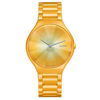 Unisex, Quarzwerk, Rado True Thinline x Great Gardens of the World